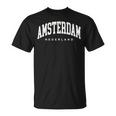 Amsterdam Netherlands Europearsity Style Travel Trip Group T-Shirt