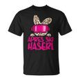 Après Ski Haserl Skier Apres Ski Party Leo Print T-Shirt