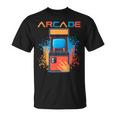 Arcade Gaming Retro Controller Game Over Play Console Giochi Maglietta
