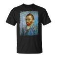 Autoritratto Diincentan Gogh Pittura Famosa Maglietta