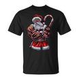 Babbo Natale Palestra Muscoliacanza Natale Idea Regalo Maglietta