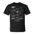 Biología De Especies De Ballenas Diferentes Tipos De Ballenas Camiseta unisex