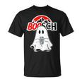 Boosch-Beer Halloween Ghost Drinking Beer Men T-Shirt