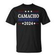 Camacho Para Presidente En 2024 Humor De Las Elecciones Presidenciales Camiseta unisex