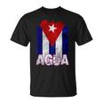 Camicie Havana Da Uomo Bandera De Cuba Agua Regalo Bandiera Cubana Maglietta