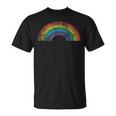 Camisa Arcoírisintage Retro Estilo 80'S Gay Pride Sin Mangas Camiseta unisex
