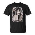 Camisa De Anime Gótica Creepy Horror Anime Manga Japonés Camiseta unisex