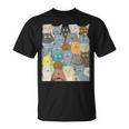 Camisa De Gatos Lindos Divertidos Sarcásticos Kawaii Anime Cat Lovers Camiseta unisex
