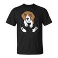 Cane Beagle In The Pocket Beagle Maglietta