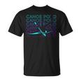 Canoe Polo Canoeing Retro T-Shirt