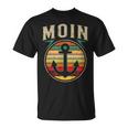 Captain Hat Moin Jumper Hamburg Souvenir Moin T-Shirt