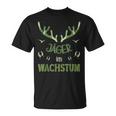 Children's Jäger Im Wachstum Papas Jagdkamerad Jägersohn T-Shirt