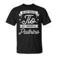 Cita Divertida De Bautizo Para Un Tío Padrino Camiseta unisex