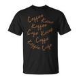 Coffee Coffee Café Coffee Drinker Coffee Lover T-Shirt