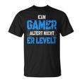 Console Player Ein Gamer Alter Nicht Er Levelt T-Shirt