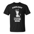 Coolest Husky Siberiano Mom Cane Maglietta