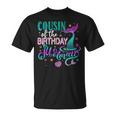 Cousin Of The Birthday Mermaid Family Matching Party Squad T-Shirt
