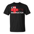 Cpr Instructor Pronto Soccorso Per Uomini Donne E Bambini Maglietta