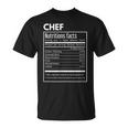 Cuoco Chef Nutrizione Camicia Fatti Nutrizione Chef Maglietta