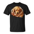 Cute Dog Official Sleep Golden Retriever Dog T-Shirt