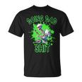 Dad Skelett Doing Dad Shit Lustiger Totenkopfatertag T-Shirt