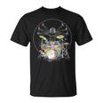 Dainci Batería Musical Camiseta unisex