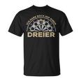 Dart Ich Habe Bock Auf Einen Dreier Retro Dart T-Shirt