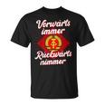 Ddr Orwärts Forward Immer Backward S T-Shirt