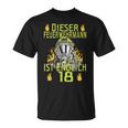 Dieser Feuerwehrmann Ist Endlich 18 T-Shirt