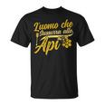 Divertente L'uomo Che Sussurra Alle Api Apicoltore Maglietta