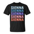 Divertido Regalo Nombre Sienna Personalizado Primer Nombre Camiseta unisex