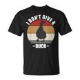 I Don't Give A Duck Maglietta