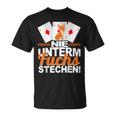 Doppelkopf Nie Unterm Fuchs Steche S T-Shirt