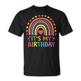 È Il Mio Compleanno Camicia Arcobaleno Per Ragazze Bambini Ragazzi Regalo Maglietta