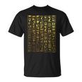 Egyptian Hieroglyphic Ancient Egypt T-Shirt