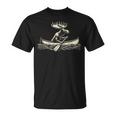 Elk In Canoe T-Shirt