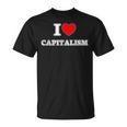 Me Encanta El Capitalismo Camiseta unisex