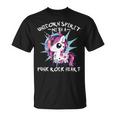 Espíritu De Unicornio Con Un Corazón Punk Rock Unicornio Punk Mágico Camiseta unisex
