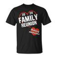 Family Reunion 2024 With Heart Making Memories Vacation T-Shirt