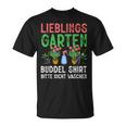 Favourite Garden Buddel Hobby Gardener T-Shirt