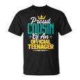Fier Cousin D'un Adolescent Officiel Famille D'anniversaire T-Shirt