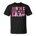 In My First Grade Era Girl Back To School 1St Grade Teacher T-Shirt