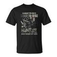 Funny Deer Hunting For Deer Hunters And Hunting Lovers T-Shirt