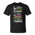 Horse Lover Ladies Equestrian If I Smell Horse T-Shirt