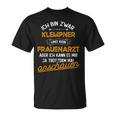 Slogan Installator Heizungsbauer Plumber S T-Shirt