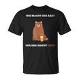 Wie Macht Der Bär Bier Lust T-Shirt