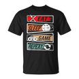 Gamerideogiochi Eat Sleep Game Repeat Divertente Maglietta