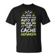 Geocaching No Ahnung Geocacher Cache Geocache T-Shirt