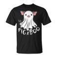 Ghost Pig Costume Pig A Boo Farmer Animal Halloween Costume T-Shirt