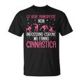 Ginnasta Leere Principesse Fanno Ginnastica Maglietta